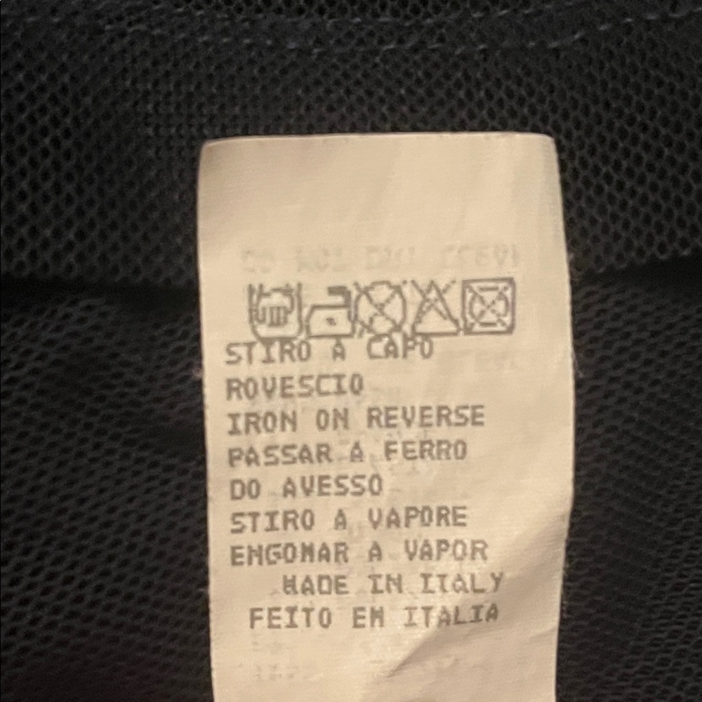 Vintage Moschino Black Sheer Blouse - Picture 6 of 8